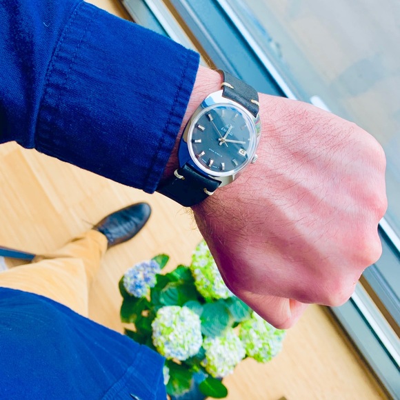 Vintage Enicar Date Hand Wind Men’s WristWatch - Picture 7 of 8